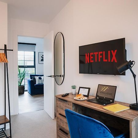 Luxury City & Canal View Stylish Pad, Family, Contractors, Fast Wifi Birmingham Ngoại thất bức ảnh